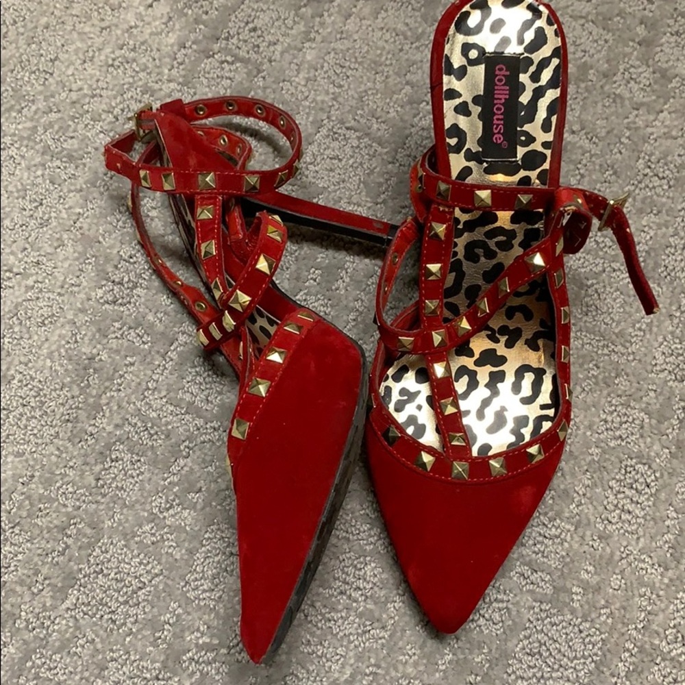 Beautiful red shoes